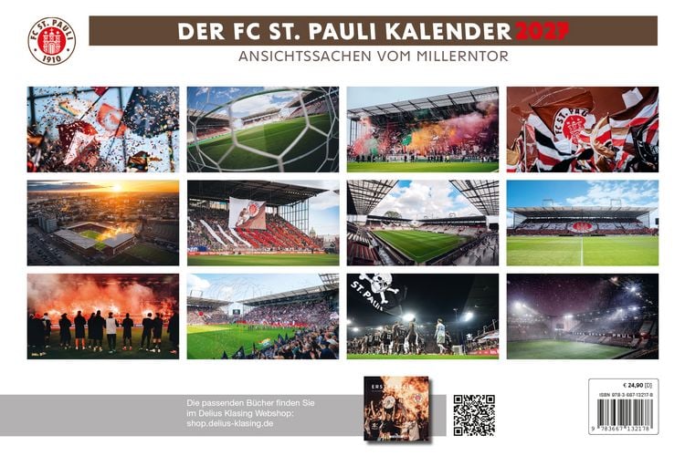 Produktbild: Der FC St. Pauli Kalender 2027