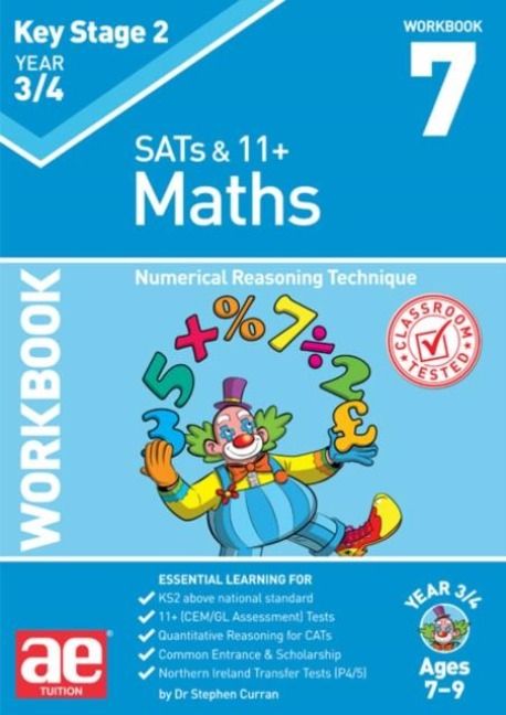 Produktbild: KS2 Maths Year 3/4 Workbook 7