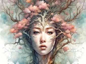 Produktbild: CALVENDO Puzzle Ein Motiv aus dem Kalender Baum Prinzessinnen | 1000 Teile Lege-Gr&ouml;&szlig;e 64x48cm Foto-Puzzle f&uuml;r gl&uuml;ckliche Stunden