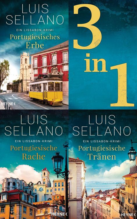 Produktbild: Lissabon-Krimis 1-3: Portugiesisches Erbe / Portugiesische Rache / Portugiesische Tr&auml;nen (3in1-Bundle)