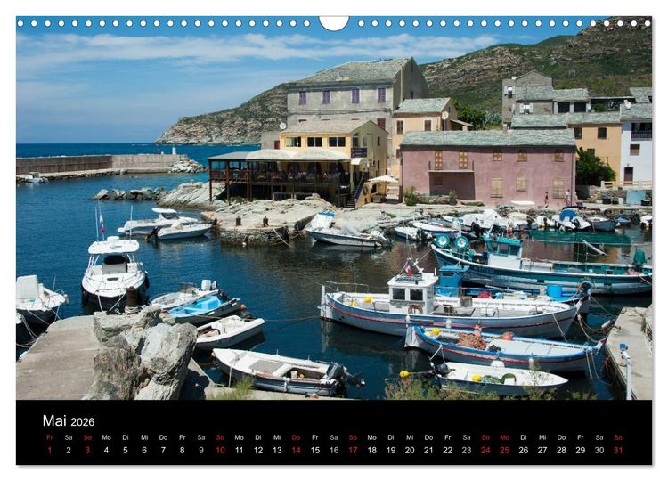 Produktbild: Korsika Insel der Sch&ouml;nheit (Wandkalender 2026 DIN A3 quer), CALVENDO Monatskalender