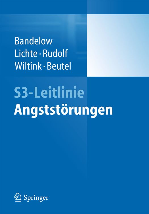 Produktbild: S3-Leitlinie Angstst&ouml;rungen
