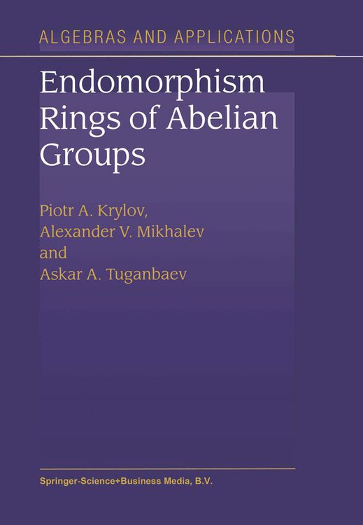 Produktbild: Endomorphism Rings of Abelian Groups