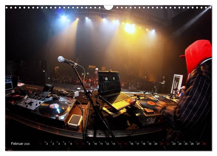 Produktbild: DJ Liveact (Wandkalender 2026 DIN A3 quer), CALVENDO Monatskalender