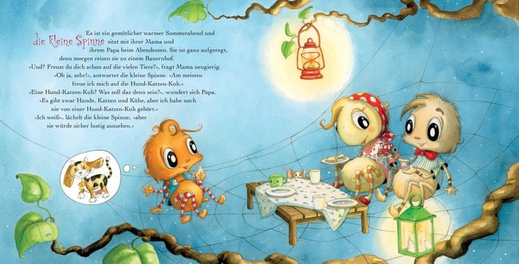 Produktbild: Die kleine Spinne Widerlich - Ferien auf dem Bauernhof Pappbilderbuch