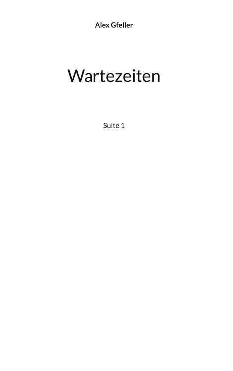 Produktbild: Wartezeiten