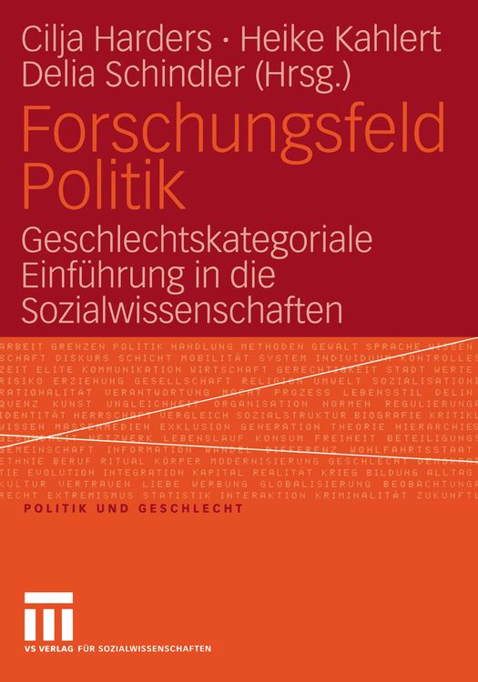 Produktbild: Forschungsfeld Politik
