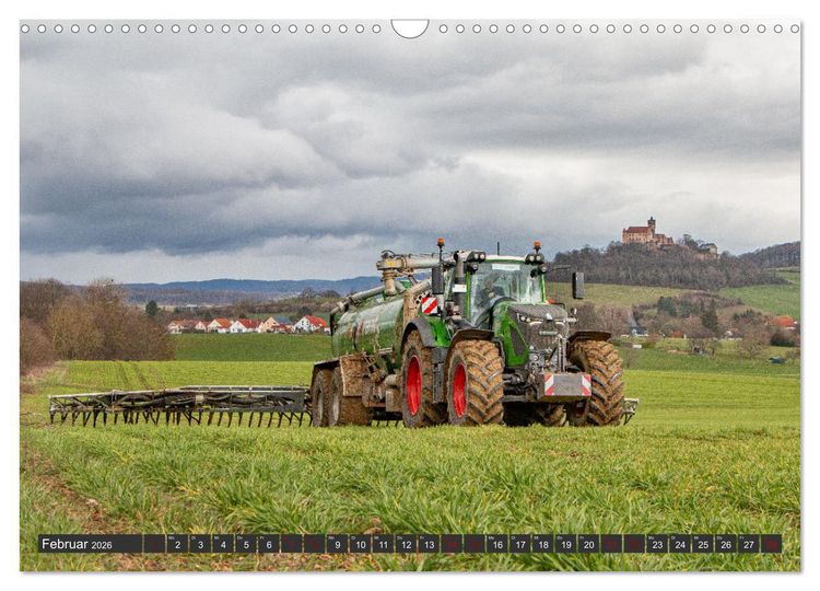 Produktbild: Landtechnik im Einsatz (Wandkalender 2026 DIN A3 quer), CALVENDO Monatskalender