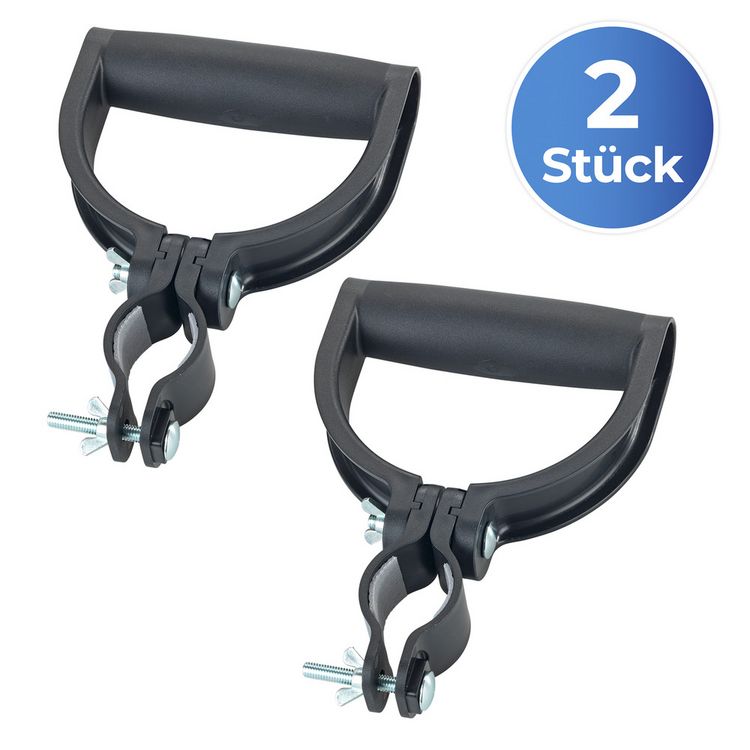 Produktbild: Universal-Griff ergonomisch 180&deg;, 2er Set, in 8 Positionen arretierbar