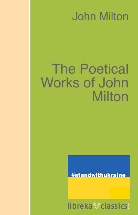 Produktbild: The Poetical Works of John Milton