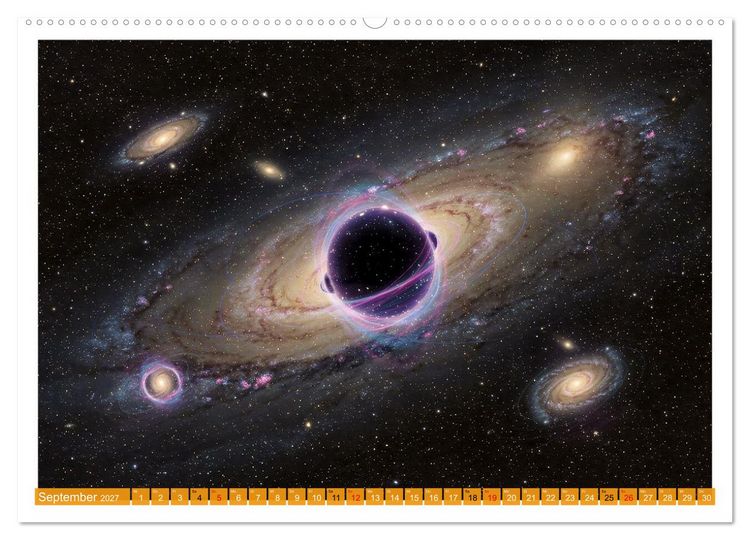Produktbild: Kosmische Anomalien (hochwertiger Premium Wandkalender 2027 DIN A2 quer), Kunstdruck in Hochglanz
