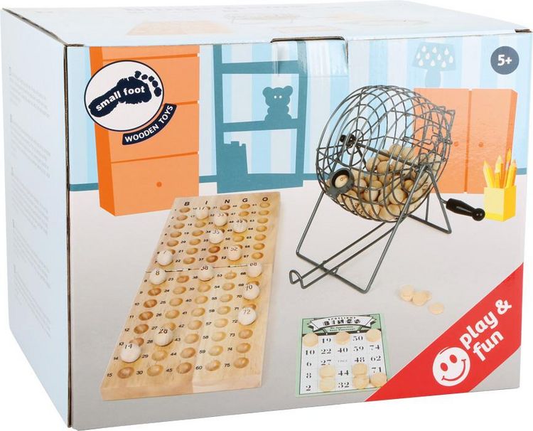Produktbild: small foot 1831 - Bingo-Spiel mit Zubeh&ouml;r, Metall/Holz