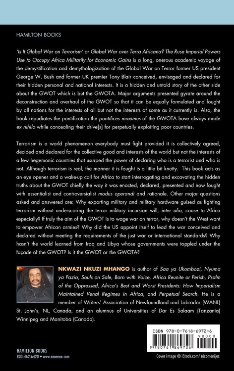 Produktbild: 'Is It Global War on Terrorism' or Global War over Terra Africana?