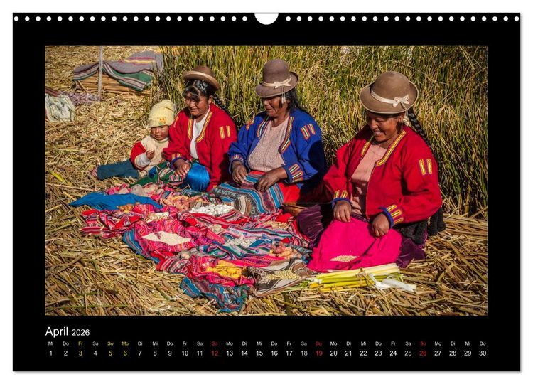 Produktbild: Peru, die Inkas und ihre Ahnen (Wandkalender 2026 DIN A3 quer), CALVENDO Monatskalender