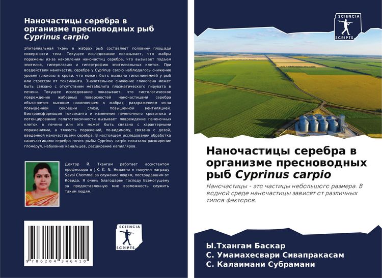 Produktbild: Nanochasticy serebra w organizme presnowodnyh ryb Cyprinus carpio