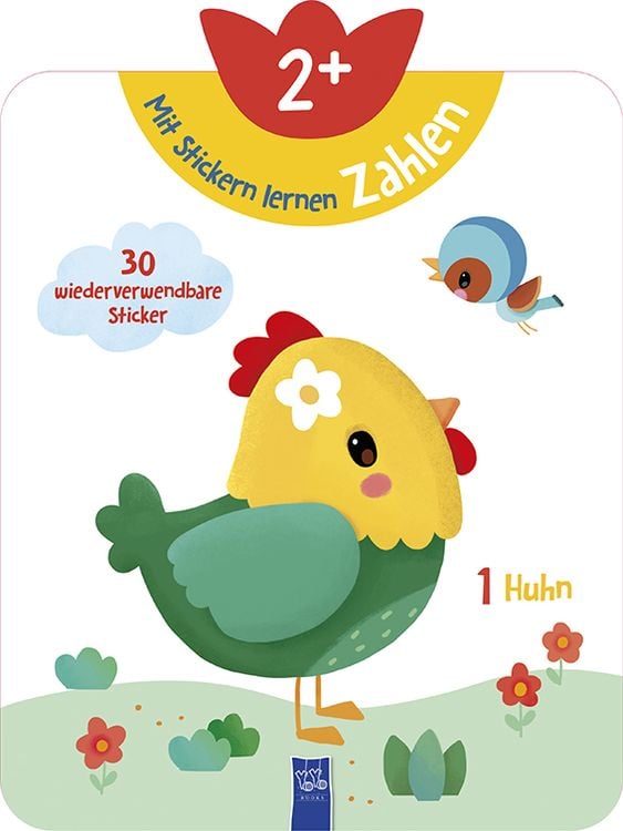 Produktbild: Mit Stickern lernen 2+ (Zahlen)