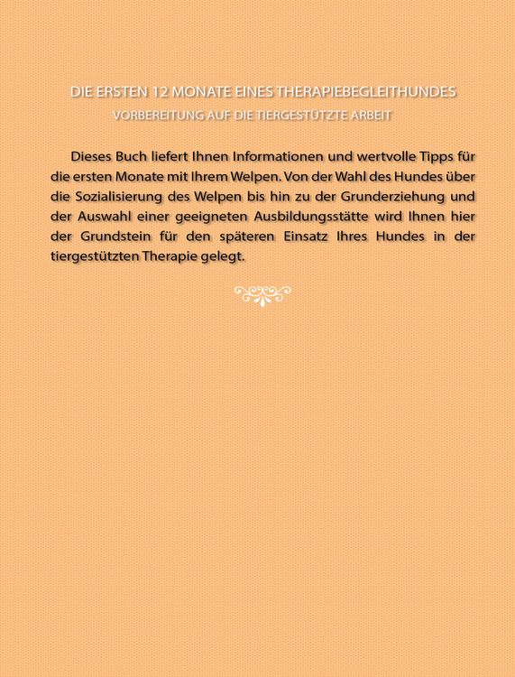 Produktbild: Die ersten 12 Monate eines Therapiebegleithundes