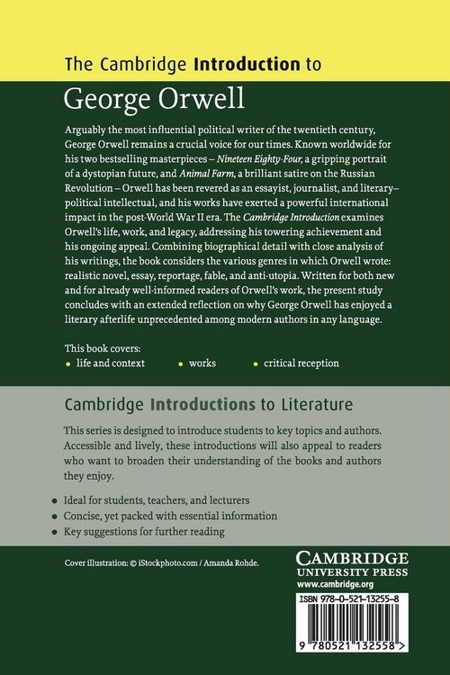 Produktbild: The Cambridge Introduction to George Orwell