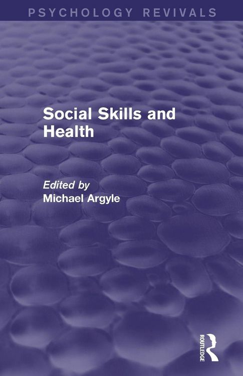 Produktbild: Social Skills and Health (Psychology Revivals)