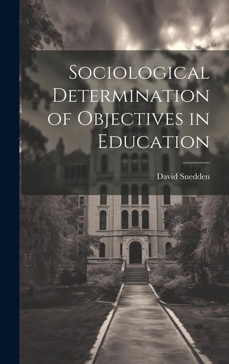 Produktbild: Sociological Determination of Objectives in Education