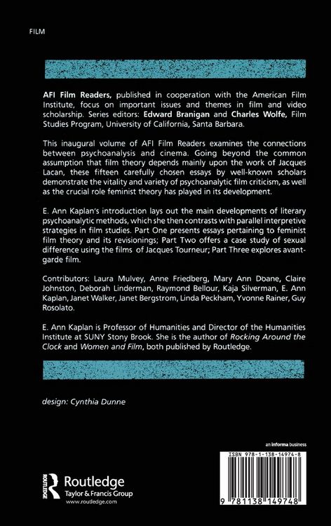 Produktbild: Psychoanalysis and Cinema