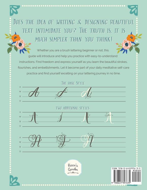Produktbild: The Lettering Workbook for Small Tip Brush Pen