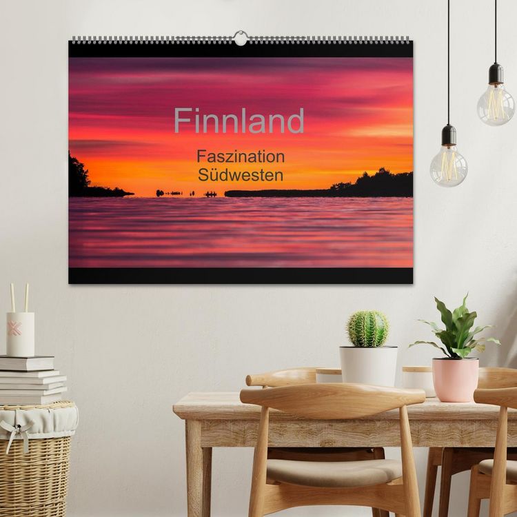 Produktbild: Finnland - Faszination S&uuml;dwesten (Wandkalender 2026 DIN A2 quer), CALVENDO Monatskalender