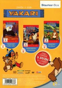 Produktbild: Yakari 1-3 - Starter-Box [3 DVDs]