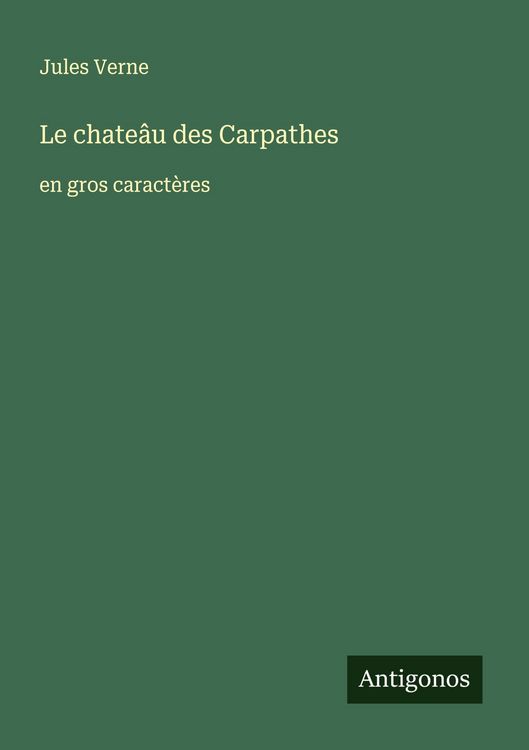 Produktbild: Le chate&acirc;u des Carpathes