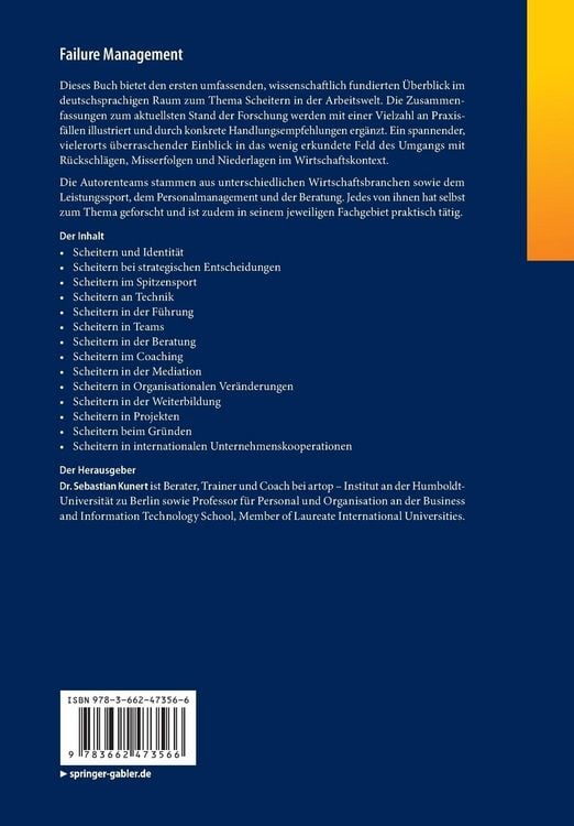 Produktbild: Failure Management