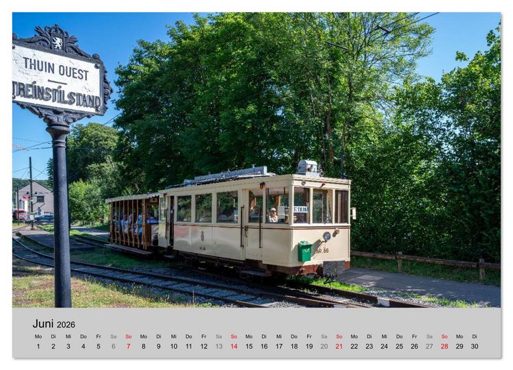 Produktbild: Stra&szlig;enbahnklassiker auf Schienen (Wandkalender 2026 DIN A2 quer), CALVENDO Monatskalender