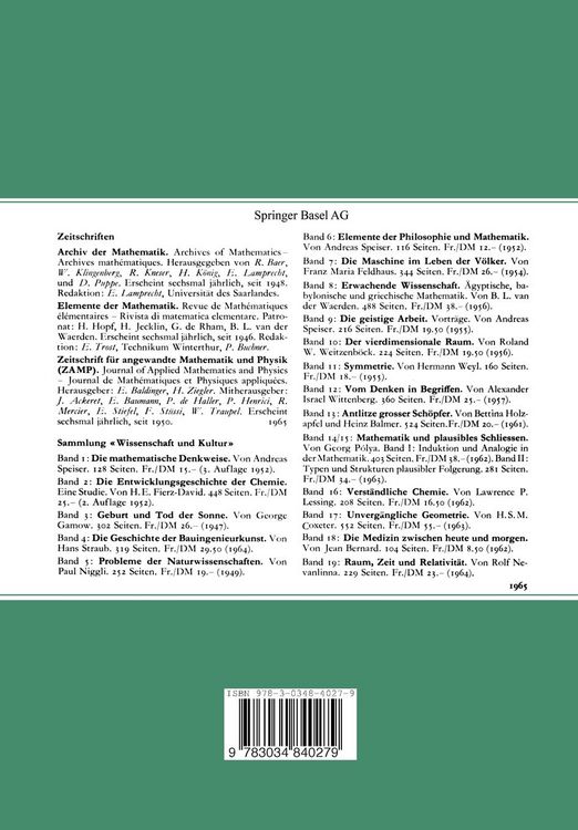 Produktbild: Einleitung in die Algebra und die Theorie der Algebraischen Gleichungen
