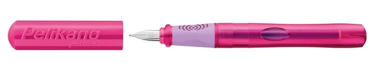 Produktbild: Pelikan F&uuml;ller Pelikano&reg; Junior Schreiblernf&uuml;ller, f&uuml;r Rechtsh&auml;nder, Pink, Feder A