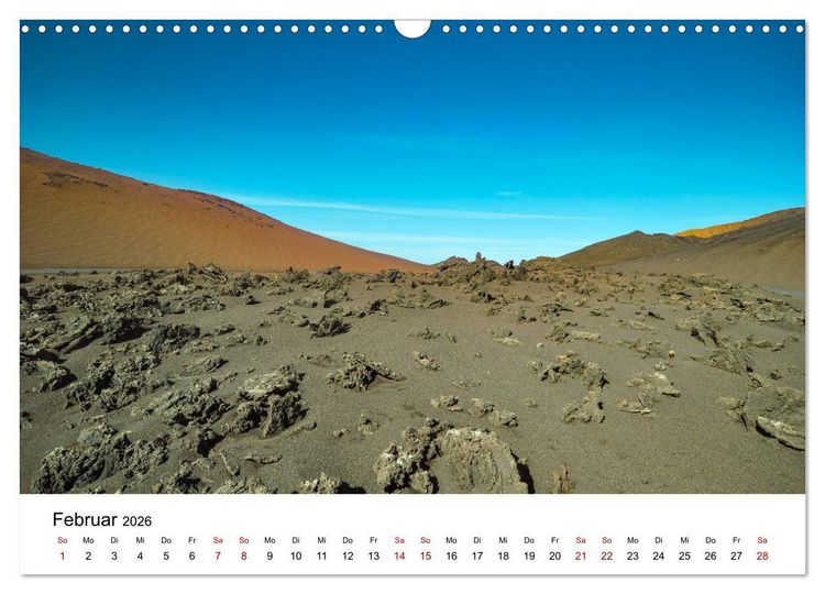 Produktbild: Lanzarote - Die Farben der Natur (Wandkalender 2026 DIN A3 quer), CALVENDO Monatskalender