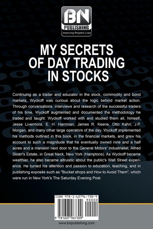 Produktbild: My Secrets Of Day Trading In Stocks