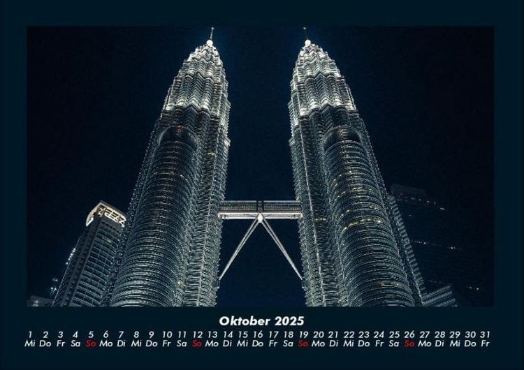Produktbild: Architektur - Hochh&auml;user 2025 Fotokalender DIN A4