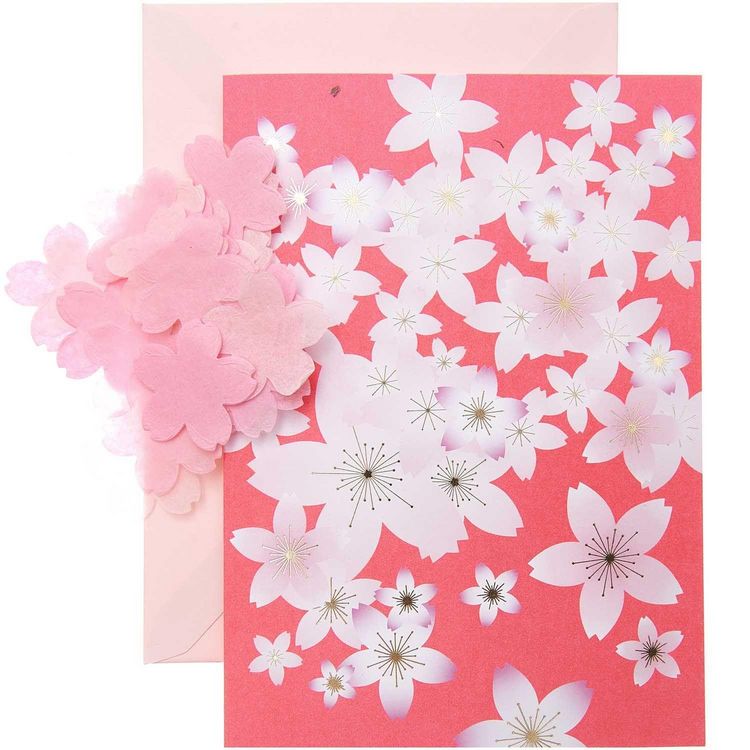 Produktbild: DIY Karte Sakura Sakura, Kirschbl&uuml;ten,