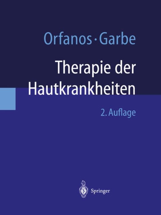 Produktbild: Therapie der Hautkrankheiten