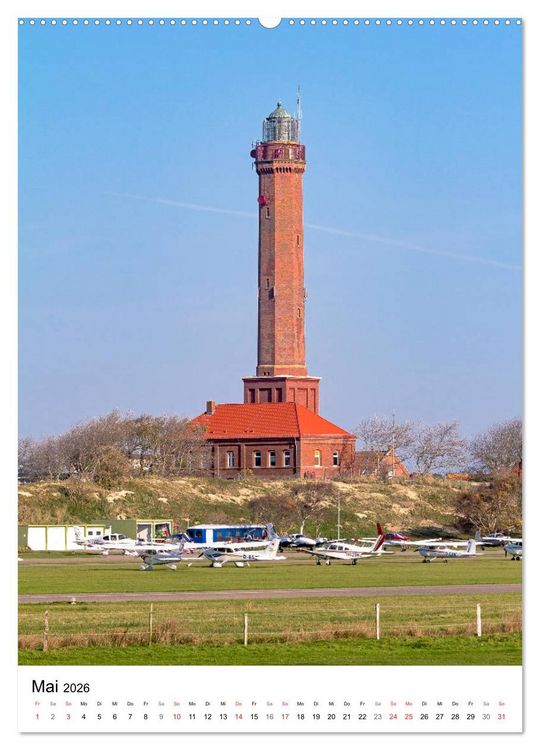 Produktbild: Norderney Inselportrait (hochwertiger Premium Wandkalender 2026 DIN A2 hoch), Kunstdruck in Hochglanz