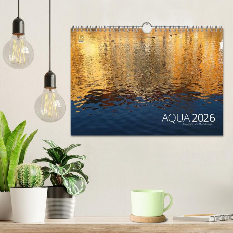 Produktbild: Aqua 2026 Fotografien von Mio Schweiger (Wandkalender 2026 DIN A4 quer), CALVENDO Monatskalender
