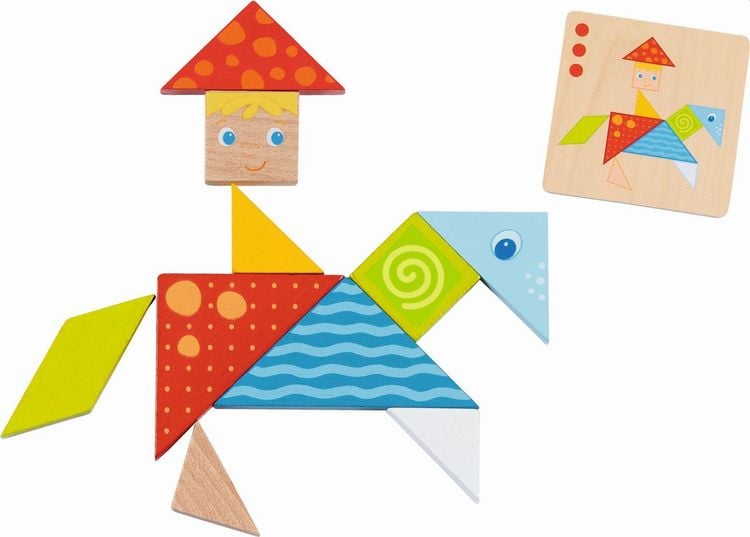 Produktbild: Bunte Tangram Welt