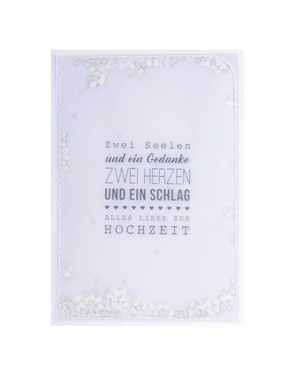 Produktbild: R&auml;der Konfettikarte Zwei Seelen