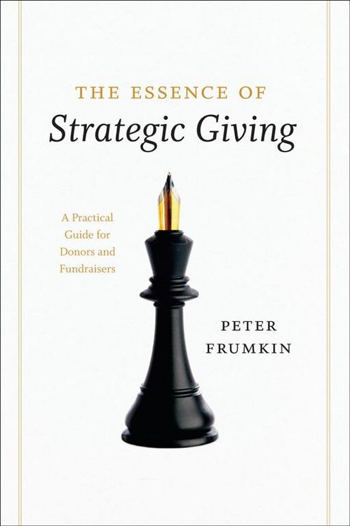 Produktbild: The Essence of Strategic Giving