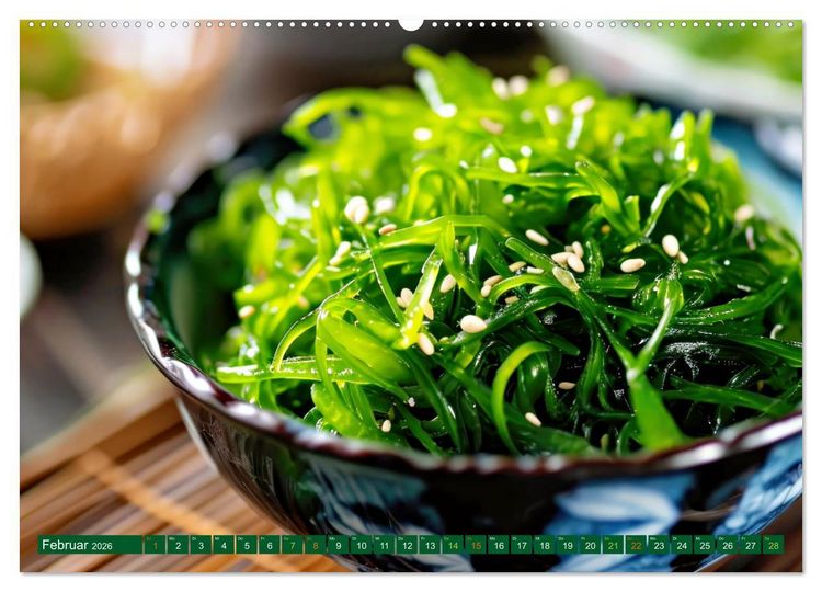 Produktbild: Algen - Superfood (Wandkalender 2026 DIN A2 quer), CALVENDO Monatskalender