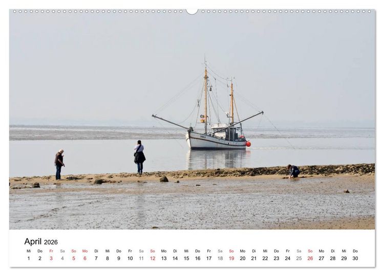 Produktbild: Maritime Impressionen Wilhelmshaven (Wandkalender 2026 DIN A2 quer), CALVENDO Monatskalender