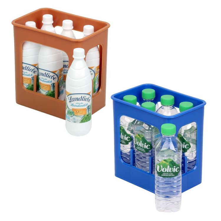 Produktbild: Set aus je einer Kiste Volvic/Landliebe