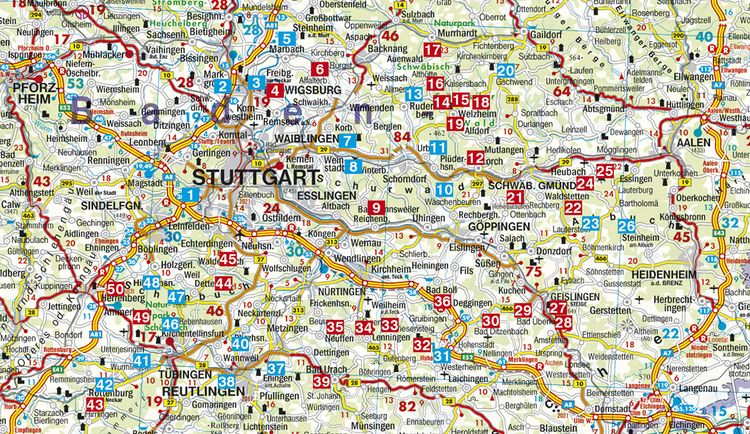 Produktbild: Rund um Stuttgart