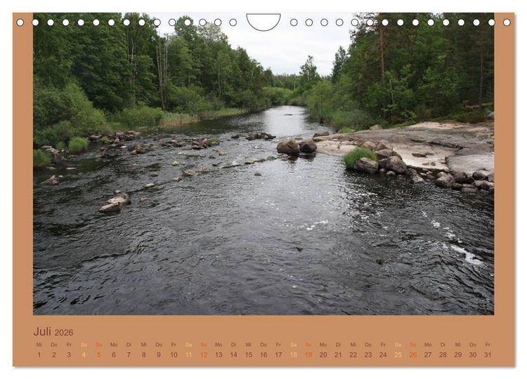 Produktbild: S&uuml;dschweden (Wandkalender 2026 DIN A4 quer), CALVENDO Monatskalender