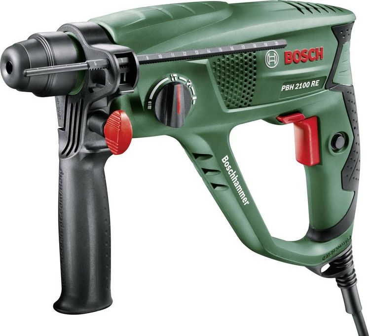 Produktbild: Bosch Home and Garden PBH 2100 RE SDS-Plus-Bohrhammer 550W inkl. Koffer