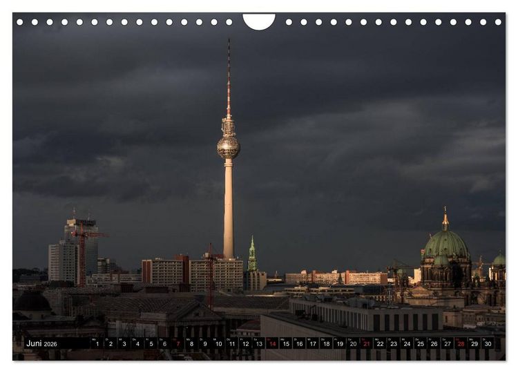 Produktbild: Berlin - Faszination Hauptstadt (Wandkalender 2026 DIN A4 quer), CALVENDO Monatskalender